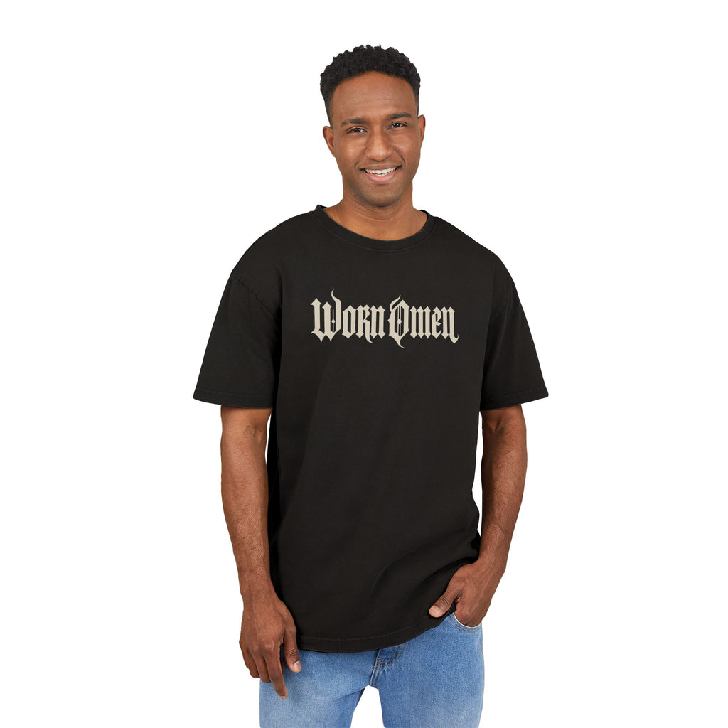WORN OMEN — Signature Tee / Faded Black